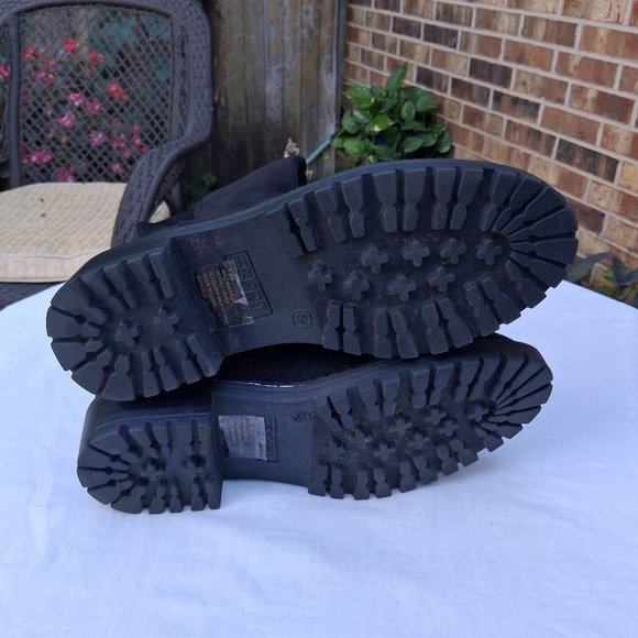 Women's Esprit Black Over the Knee Boots Size 6.5 ECU - Picture 7 of 11